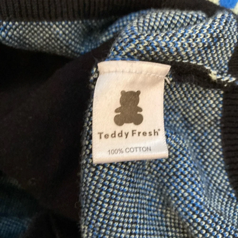 Teddy Fresh x Care Bears Diamond Cardigan Sweater Jacquard EUC Unisex XL